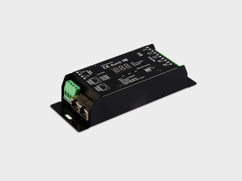 Universal DMX512 decoder