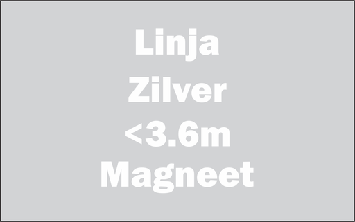 Linja Zilver 24Vdc Magneet Bevestiging <3.6 m