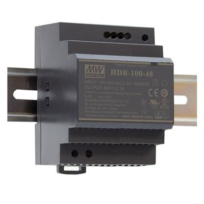 HDR DIN rail power supply